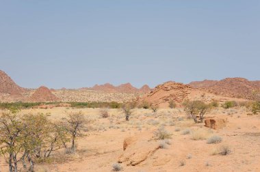 Çölün güzel manzarası