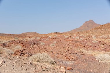 İsrail 'deki Negev Çölü' nün güzel manzarası