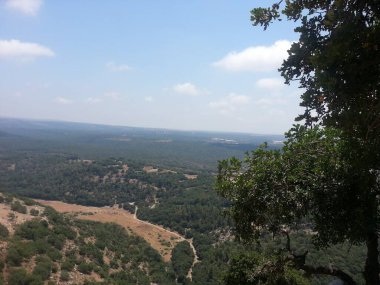 Overlook 'dan Manzaralı Doğa Görünümü.