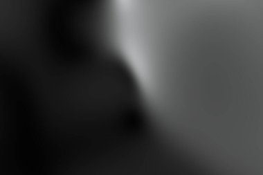 Soyut monokrom görüntü yumuşak gradyan ve gölgeleri sergiler, derinlik ve gizem hissi yaratır.