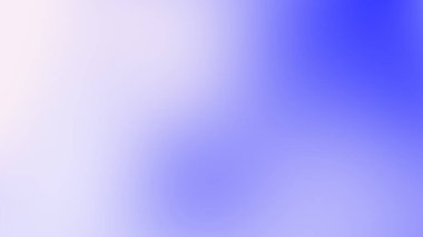 Yumuşak mavi ve mor renkleri olan soyut eğimli arkaplan, sakin ve rahatlatıcı bir atmosfer yaratıyor.