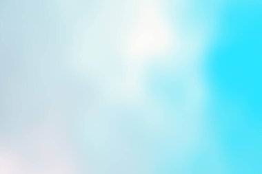 Yaratıcı tasarım kullanımı için açık mavi ve beyaz renkleri harmanlayan yumuşak pastel soyut arkaplan