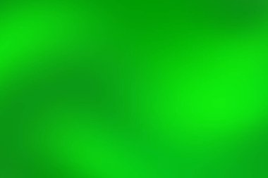 Çeşitli tasarım amaçları için uygun pürüzsüz gradyanlarla canlı yeşil soyut arkaplan