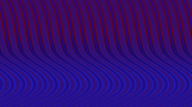 Canlı mavi ve mor tonlarda soyut dalgalı desen büyüleyici bir görsel etki yaratır.