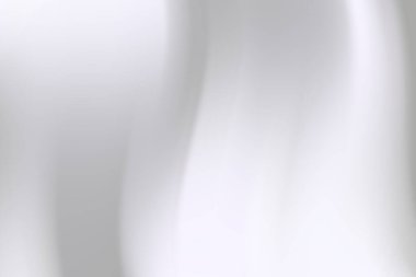 Yumuşak beyaz tonlardaki soyut akış kıvrımları sakin ve rahatlatıcı bir atmosfer yaratır.