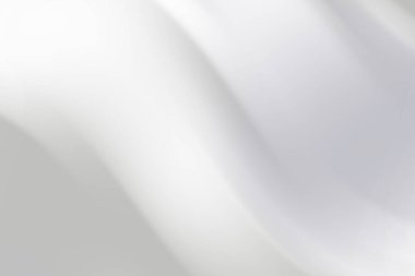 Yumuşak, akışkan soyut tasarım, yumuşak kıvrımlar ve beyaz ve gri tonlarda eğimlerle.