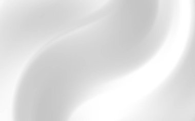 Yumuşak gri tonlardaki soyut pürüzsüz dalga deseni, dingin ve modern bir atmosfer yaratıyor.