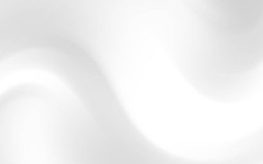 Yumuşak kıvrımlı soyut beyaz arkaplan, modern tasarım projeleri ve sunumlar için ideal