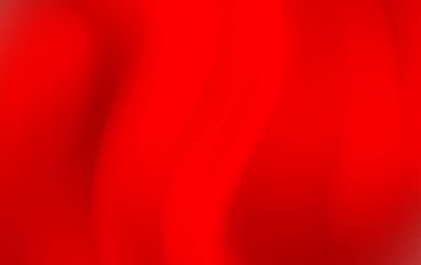 Soyut kırmızı dalgalar zarifçe akıyor, pürüzsüz eğimle canlı bir arkaplan oluşturuyor