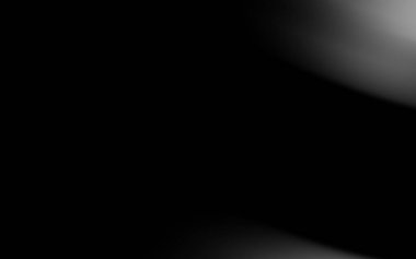 Düz eğimli ve eğimli soyut siyah ve beyaz tasarım, modern sanat arkaplanları için ideal