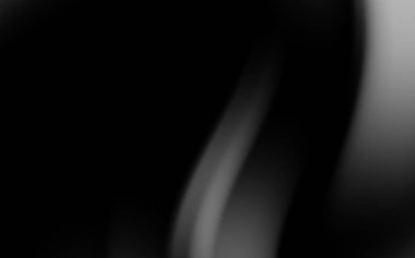 Soyut siyah ve beyaz dalga deseni, arka plan ve tasarımlar için uygun, pürüzsüz bir akış oluşturur