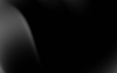 Yumuşak kıvrımlı soyut karanlık eğimli arkaplan, pürüzsüz ve sakinleştirici bir atmosfer yaratıyor