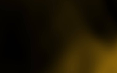 Yaratıcı tasarım projeleri için ideal, pürüzsüz eğimlere sahip soyut altın ve siyah arkaplan