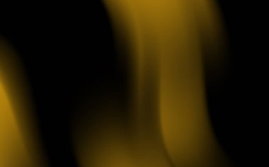 Karanlık bir zemin üzerinde akan soyut altın dalga desenleri hareket ve zarafet hissi yaratıyor.