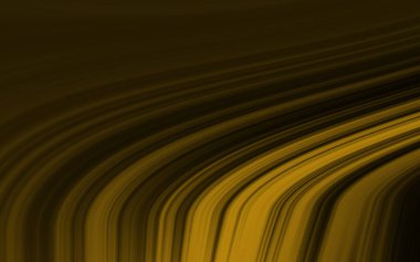 Soyut altın dalgalar karanlık bir arkaplanda sorunsuzca akıyor, dinamik ve zarif bir görsel yaratıyor.