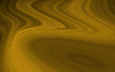 Soyut altın dalgalar pürüzsüz bir şekilde akıyor, dingin bir arka planda sıcaklık ve zarafet hissi yaratıyor.