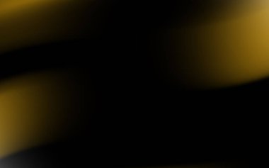 Siyah ve altın renklerin pürüzsüz geçişlerini içeren soyut gradyan arkaplan tasarım projeleri için ideal