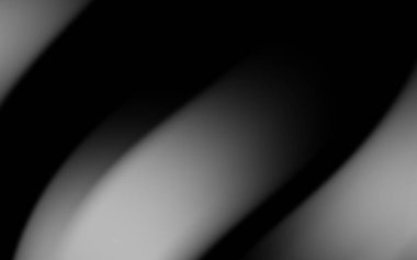 Pürüzsüz eğriler ve sanatsal kullanım için gradyan içeren soyut tek renkli arkaplan