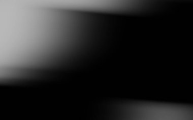 Yumuşak geçiş ile soyut monokrom gradyanı derinlik ve hareket hissi yaratır