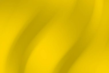 Akan eğrilerle soyut sarı arkaplan, tasarım projeleri ve dijital sanat için ideal