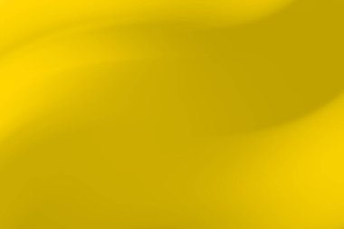 Düzgün eğrileri olan soyut sarı arkaplan, yaratıcı tasarımlar ve dijital sanat için ideal