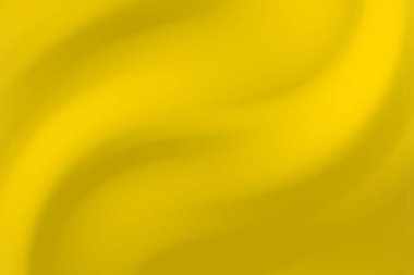 Pürüzsüz kıvrımları olan soyut sarı arkaplan, dijital tasarım ve markalaşma için ideal