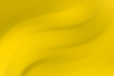 Pürüzsüz grafikleri ve yumuşak eğrileri olan soyut sarı dalga deseni, arka plan veya tasarımlar için ideal