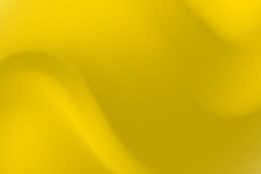 Pürüzsüz eğriler ve eğimlerle dolu canlı sarı soyut arkaplan, yaratıcı projeler için ideal