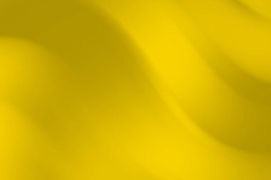 Canlı sarı soyut dalgalar tasarım projeleri için pürüzsüz, akışkan bir arkaplan yaratıyor