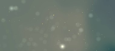 Yumuşak bokeh ışıklarına sahip soyut arkaplan tasarım projeleri için ideal, rüya gibi bir atmosfer yaratıyor.