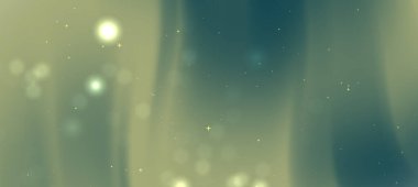 Yumuşak ışıklı ve dalgalı renklere sahip soyut arkaplan sakin bir atmosfer yaratıyor