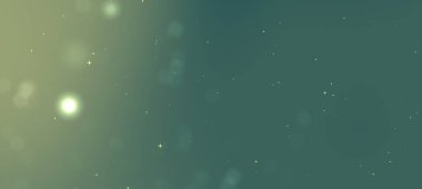 Yumuşak parıldayan ışıklar ve bokeh efektleriyle soyut bir arkaplan, sakin bir atmosfer yaratıyor