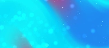 Dijital tasarımlar için ideal, yumuşak bokeh efektli soyut mavi ve turkuaz gradyan arkaplan