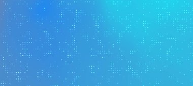 Dağınık noktalı soyut mavi arkaplan teknolojik temalar için uygun bir dijital doku oluşturuyor