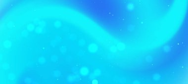 Yumuşak dalgalar ve bokeh efektleriyle soyut mavi arka plan, sakin ve modern bir atmosfer yaratıyor.