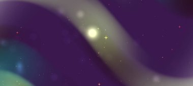 Girdap rengi ve yıldızlı soyut kozmik arkaplan, yaratıcı projeler için ideal