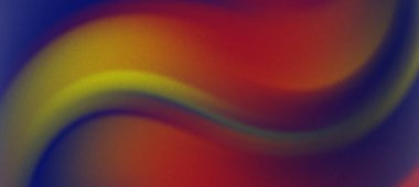 Canlı renklerde pürüzsüz eğimlerle soyut renkli dalga deseni dinamik bir arkaplan oluşturur