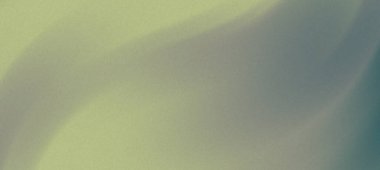 Yeşil ve mavi renkli yumuşak dalgalarla soyut gradyan arkaplan, tasarım projeleri için ideal