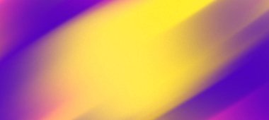 Canlı mor ve sarı renkleri olan soyut eğimli arkaplan, modern tasarım projeleri için ideal