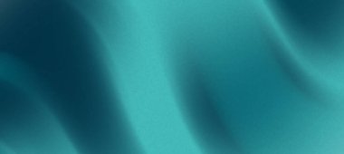 Soyut turkuaz dalga deseni çeşitli kullanımlar için sakin ve dingin bir arkaplan oluşturur