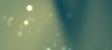 Yumuşak parlayan bokeh ışıkları, bulanık bir arkaplan ve rengarenk bir atmosfer yaratır