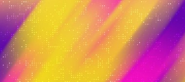 Yumuşak eğimli sarı, pembe ve mor renklerin karışımından oluşan canlı soyut bir arkaplan