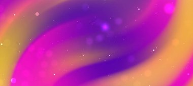 Pembe ve mor dalgalar, yumuşak bokeh ve rüya gibi atmosferi olan canlı ve soyut bir arka plan.