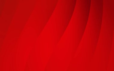 Pürüzsüz eğimlere sahip soyut kırmızı dalga arkaplanı, tasarım ve yaratıcı projeler için ideal