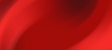 Yumuşak eğimli soyut kırmızı dalga deseni dinamik ve canlı bir arkaplan oluşturur