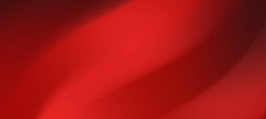 Pürüzsüz eğimli soyut kırmızı dalga deseni canlı bir arka plan atmosferi yaratır