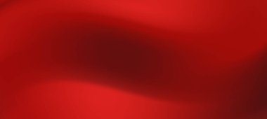 Düzgün eğimli soyut kırmızı dalga deseni tasarım kullanımı için canlı bir arkaplan oluşturur