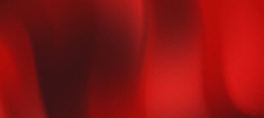 Soyut kırmızı dalgalar sanatsal kullanım için pürüzsüz gradyanlarla canlı bir arkaplan oluşturuyor