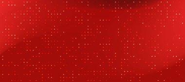 İnce noktalı desenli canlı kırmızı arkaplan, festival temaları ve tasarımları için ideal.