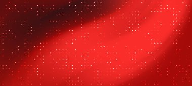 Pürüzsüz gradyan ve ışıltılı noktalarla soyut kırmızı arkaplan, şenlik tasarımları için ideal.